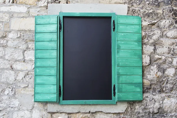 Traditional Old window — Stock Photo, Image