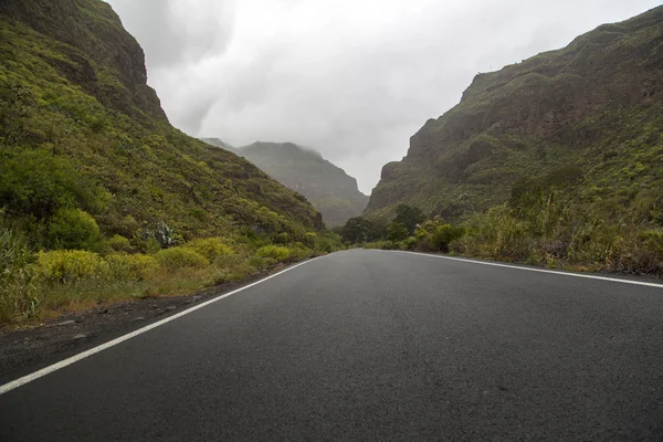 西班牙山区道路 — 图库照片