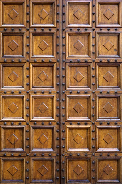 Old wooden door pattern — Stock Photo, Image