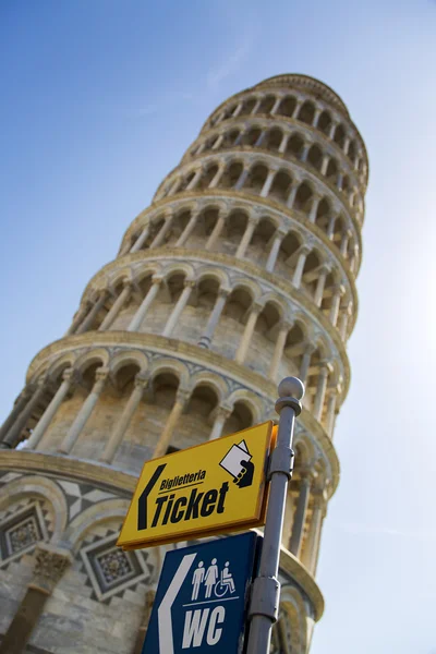 Torre de Pisa en Toscana — Foto de Stock
