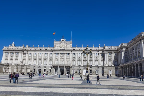 Kungliga palatset i Madrid — Stockfoto