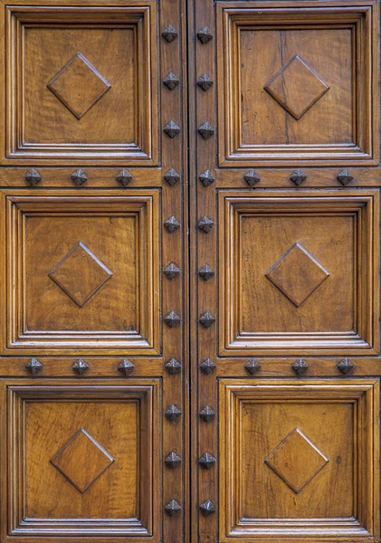 Old wooden door pattern — Stock Photo, Image