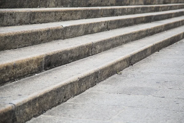 Gray concrete stairs — Stock Photo, Image