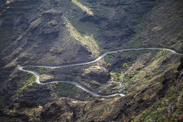 Fjällväg i Spanien — Stockfoto