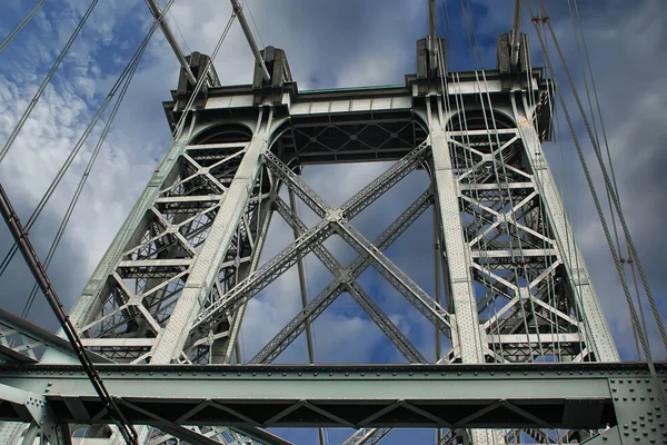 Wiliamsburg brug in New York City — Stockfoto