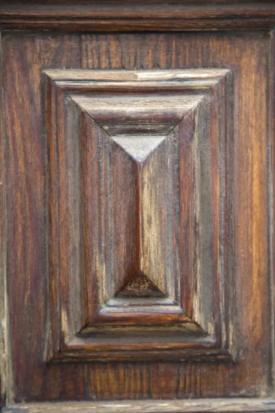 Détail de la porte en bois — Photo