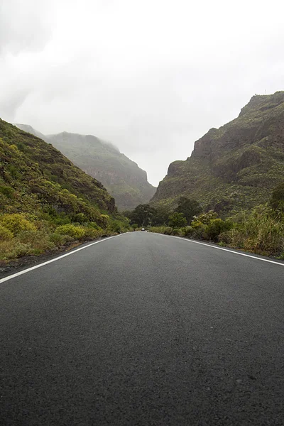 Bergstraße in Spanien — Stockfoto