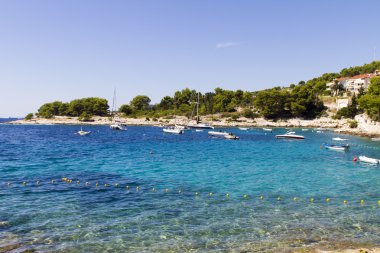 Hvar Marina'da tekneler