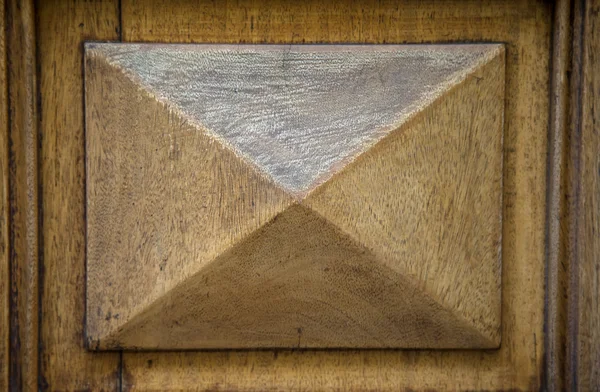 Деталь дерев'яних дверей — стокове фото