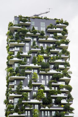 İtalya, Milano 'da Bosco Verticale