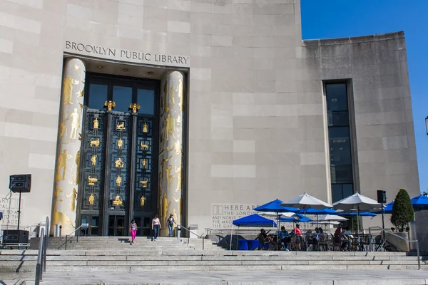 Brooklyn Public Library a New York — Foto Stock