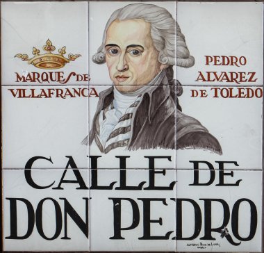 Madrid sokak işareti