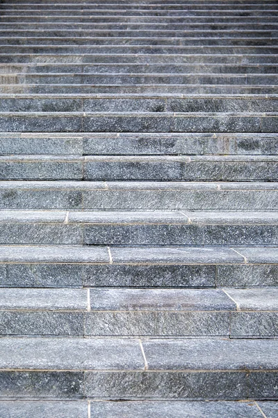 Vista em escadas de concreto — Fotografia de Stock