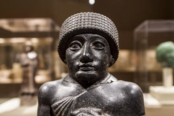 Статуя Гудеи из Месопотамии — стоковое фото
