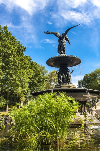 Fontana di Bethesda a New York — Foto Stock