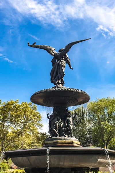 Fontaine Bethesda à New York — Photo