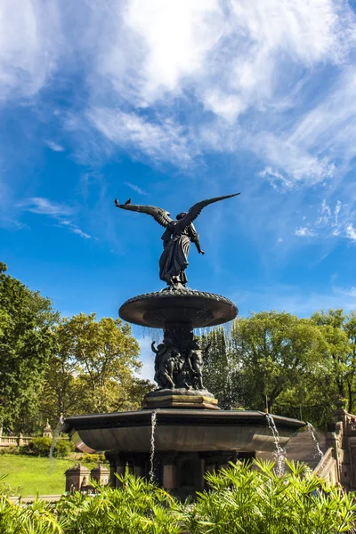 Bethesda-Brunnen in New York — Stockfoto