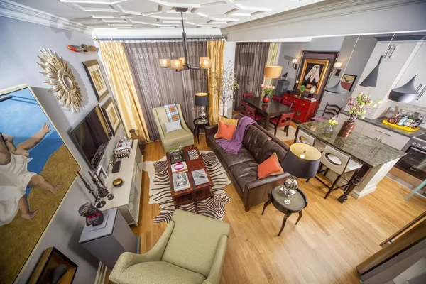 Luxury apartment interior — Stock Photo, Image
