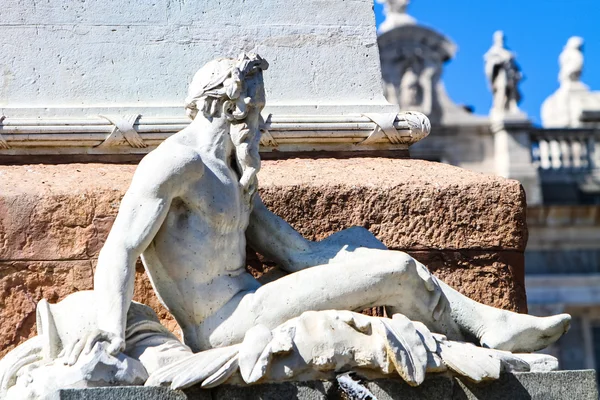 Monumento de Felipe IV en Madrid — Foto de Stock