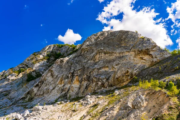 Vista Desfiladero Del Danubio Djerdap Frontera Serbio Rumana — Foto de Stock