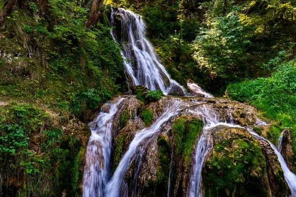 Kilátás Gostilje Vízesés Zlatibor Hegy Szerbiában — Stock Fotó