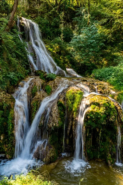 Veduta Sulla Cascata Gostilje Sul Monte Zlatibor Serbia — Foto Stock