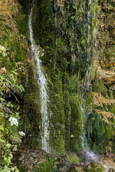 Vista Cachoeira Gostilje Montanha Zlatibor Sérvia — Fotografia de Stock