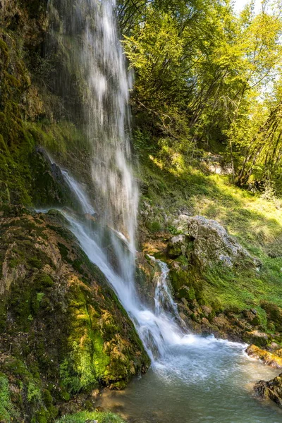Visa Gostilje Vattenfall Vid Zlatibor Berg Serbien — Stockfoto
