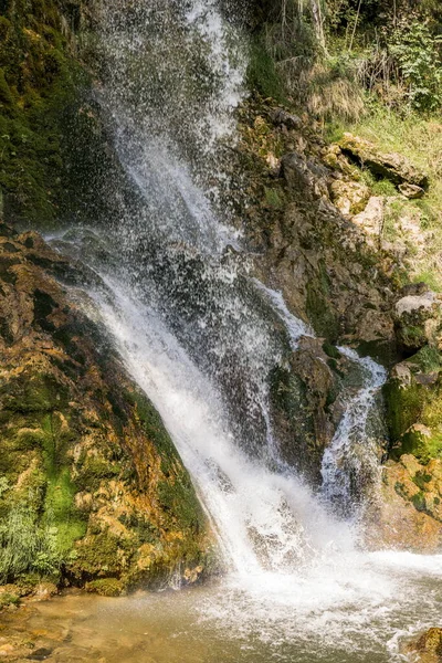 Sırbistan Zlatibor Dağındaki Gostilje Şelalesine Bak — Stok fotoğraf