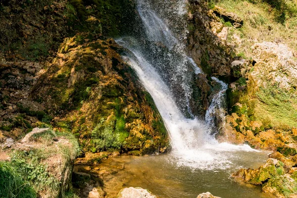 Kilátás Gostilje Vízesés Zlatibor Hegy Szerbiában — Stock Fotó