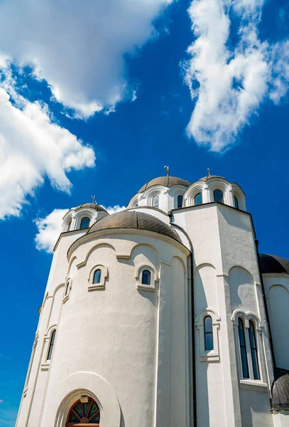Visa Ortodoxa Kyrkan Telep Novi Sad Serbien — Stockfoto