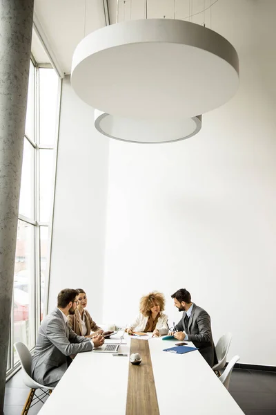 Group Multiethnic Young Business People Working Together Office — Stock Photo, Image