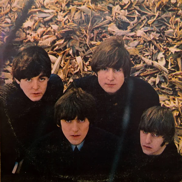 Belgrade Serbia Octubre 2019 Portada Del Álbum Vinilo Early Beatles — Foto de Stock