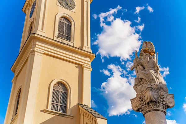 Vista Para Igreja Carlo Borromeo Pancevo Sérvia — Fotografia de Stock