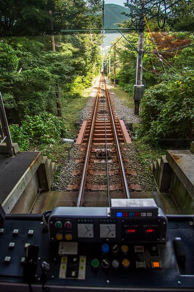 View Funicular Railway Hakone Japan — Stock Photo, Image