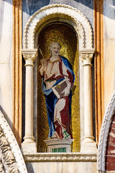 Detail Saint Mark Basilica Venice Italy — Stock Photo, Image
