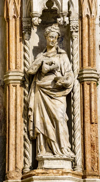 Detalhe Basílica São Marcos Veneza Itália — Fotografia de Stock