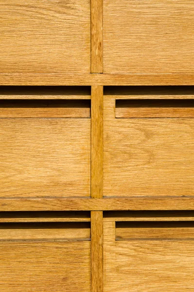 Closeup Old Wooden Drawers — Stock Photo, Image