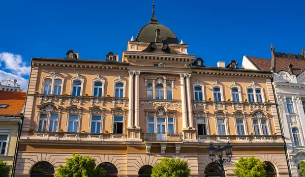 Tradiční Novobarokní Budova Novém Sadu Srbsko Postavená Roce 1892 — Stock fotografie