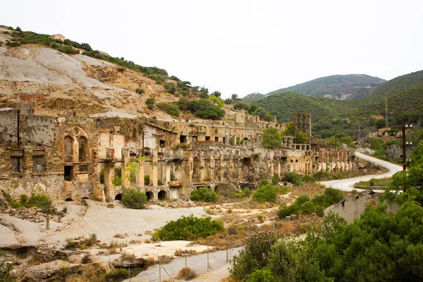 Lord Brassey Washing Plant Abndoned Mine Arbus Sardinië Italië — Stockfoto