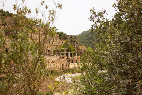 Lord Brassey Washing Plant Abndoned Mine Arbus Sardinië Italië — Stockfoto