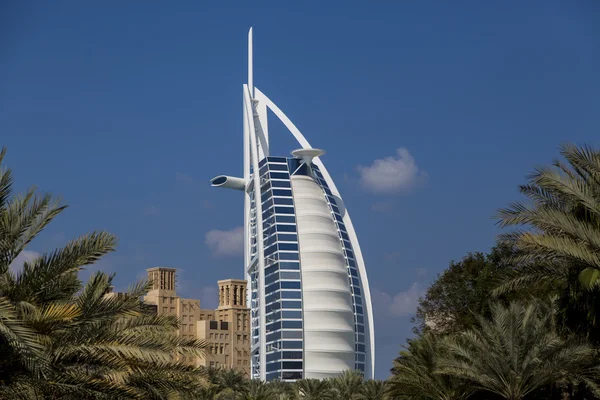 Hotel Burj Al Arab a Dubai — Foto Stock