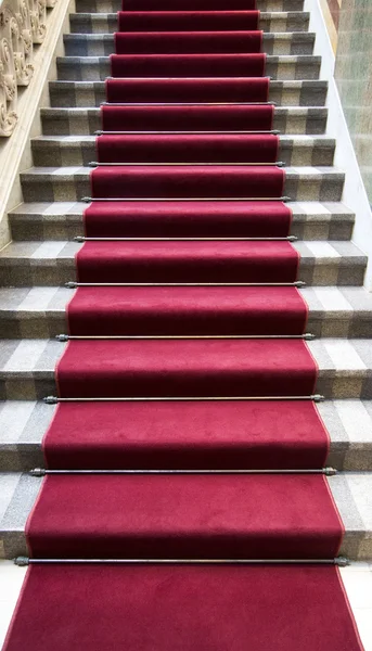 Kırmızı CARPET — Stok fotoğraf