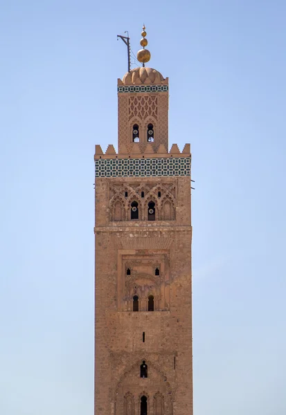 Torre della moschea di Koutubia — Foto Stock