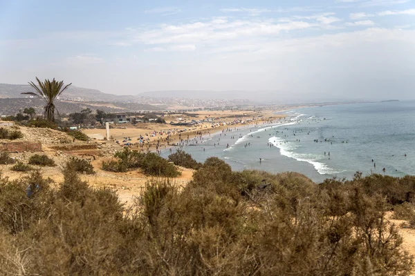 Plaża w agadir, Maroko — Stockfoto