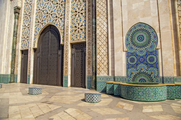 Moschee hassan ii in Casablanca — Stockfoto