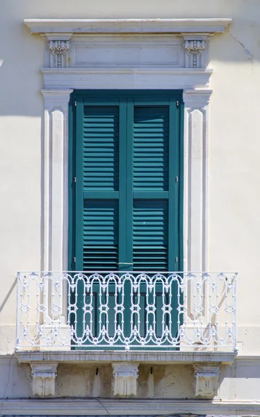 Old siclian window — Stock Photo, Image