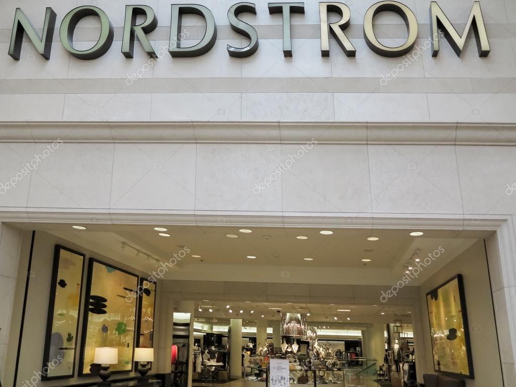 Detail of the Nordstrom shop in Denver. Nordstrom is an American upscale fashion retailer, founded at 1901.
