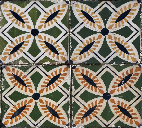 Azulejos tradicionais do Porto, Portugal — Fotografia de Stock