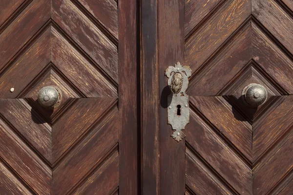 Old wooden door — Stock Photo, Image